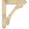 Ekena Millwork Legacy Arts and Crafts Rough Sawn Bracket w/ Offset Brace, Douglas Fir, 6"W x 26"D x 30"H BKT0604X26X30LEC03RDF - alternate 3